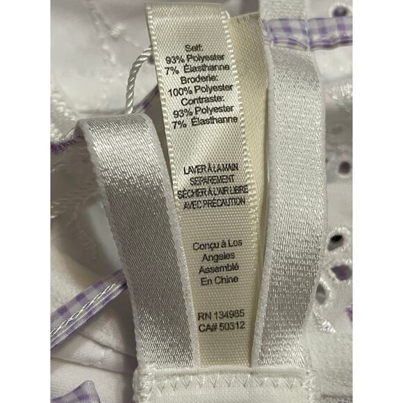 NWT - For Love & Lemons Swirl Eyelet Teddy/Bodysuit - Picture 4 of 4